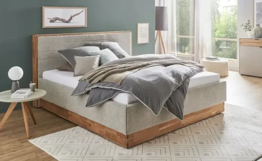 Gray & Jones Polsterbett mit Stauraum Peseta | 180 cm, H2
