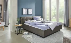 Gray & Jones Polsterbettgestell Black Coast One | Anthrazit, 160 cm