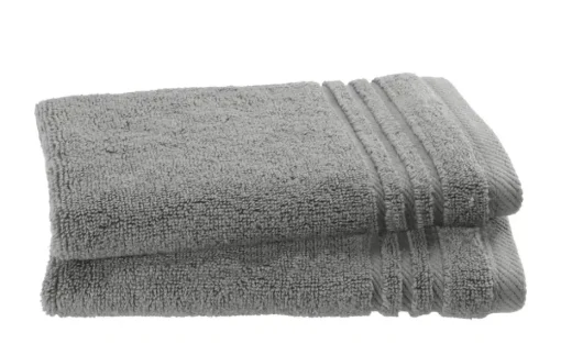 Gästetuch (30 x 50cm), 2er-Set Anthrazit Soft Cotton