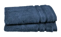 Gästetuch (30 x 50cm), 2er-Set Marineblau Kuschel Wuschel