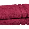 Gästetuch (30 x 50cm), 2er-Set Rubinrot Kuschel Wuschel