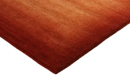Handgeknüpfter Naturteppich Vinciano Tami | 70x140 cm, Orange