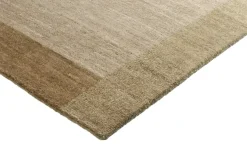 Handgeknüpfter Naturteppich Sensation Silk Lakir | 70x140 cm, Cappuccino