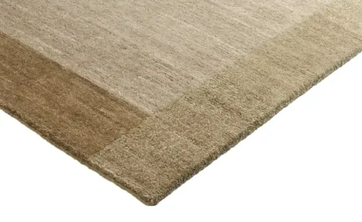 Handgeknüpfter Naturteppich Sensation Silk Lakir | 70x140 cm, Cappuccino