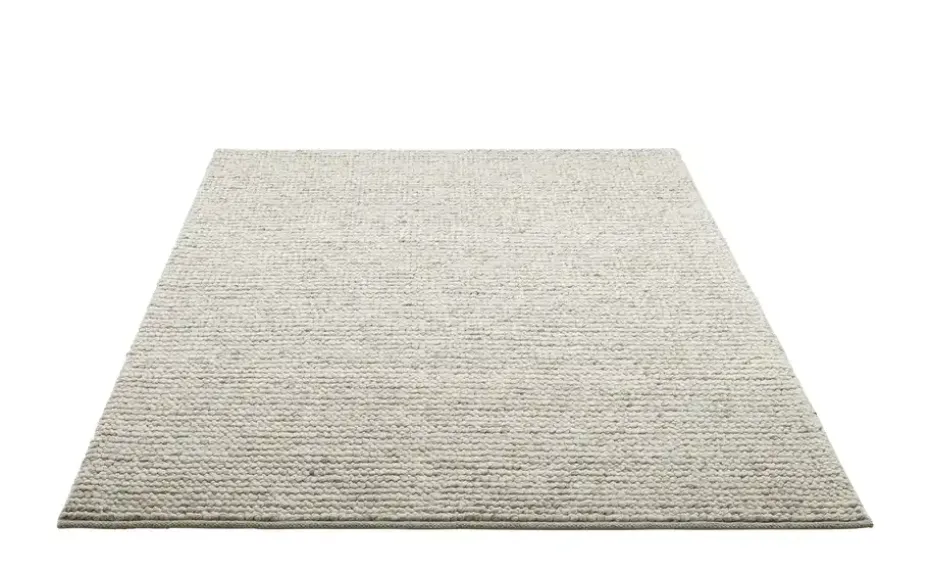 Handgewebter Naturteppich Ruhpolding | Beige, 130x190 cm