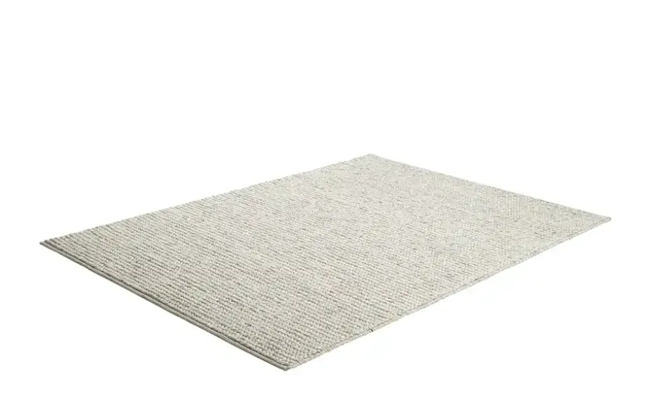 Handgewebter Naturteppich Ruhpolding | Beige, 130x190 cm