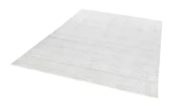 handgewebter Teppich Mysen | Hellgrau, 90x160 cm