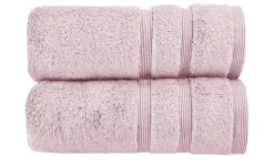 Handtuch (50 x 100cm), 2er-Set Altrosa Kuschel Wuschel