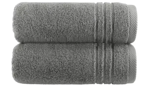 Handtuch (50 x 100cm), 2er-Set Anthrazit Soft Cotton