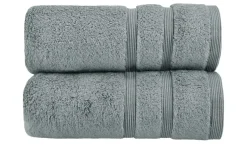 Handtuch (50 x 100cm), 2er-Set Anthrazit Kuschel Wuschel