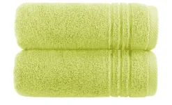 Handtuch (50 x 100cm), 2er-Set Grün Soft Cotton