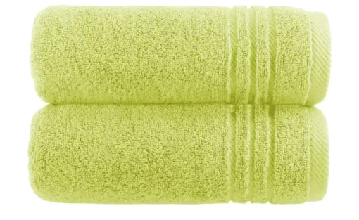 Handtuch (50 x 100cm), 2er-Set Grün Soft Cotton