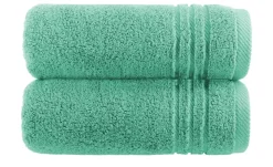 Handtuch (50 x 100cm), 2er-Set Minze Soft Cotton