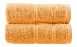 Handtuch (50 x 100cm), 2er-Set Orange Lifestyle
