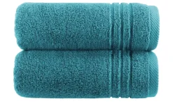 Handtuch (50 x 100cm), 2er-Set Petrol Soft Cotton