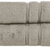 Handtuch (50 x 100cm), 2er-Set Taupe Kuschel Wuschel