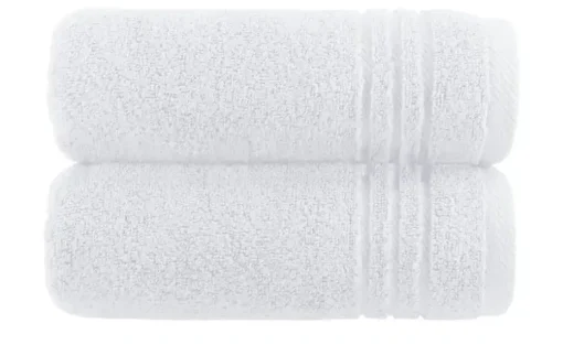 Handtuch (50 x 100cm), 2er-Set Weiß Soft Cotton