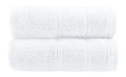 Handtuch (50 x 100cm), 2er-Set Weiß Lifestyle | Höffner