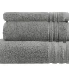 Handtuch-Set Anthrazit, 3-teilig Soft Cotton | Höffner