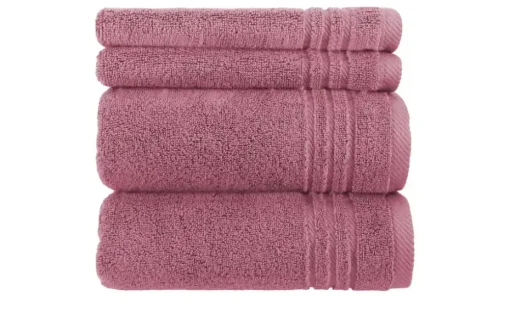 Handtuch-Set Beere, 4-teilig Soft Cotton | Höffner