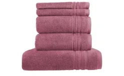 Handtuch-Set Beere, 5-teilig Soft Cotton | Höffner