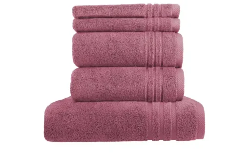 Handtuch-Set Beere, 5-teilig Soft Cotton | Höffner