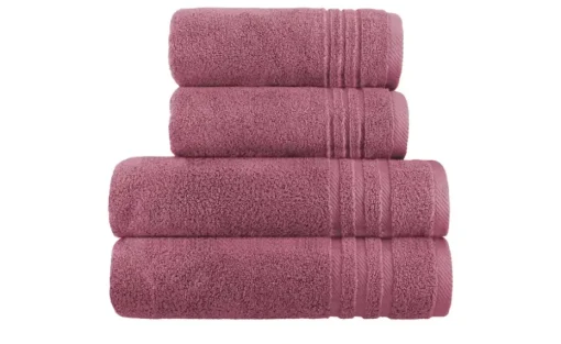 Handtuch-Set Beere, 4-teilig Soft Cotton | Höffner