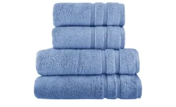 Handtuch-Set Blau, 4-teilig  Kuschel Wuschel | Höffner