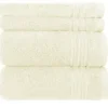 Handtuch-Set Creme, 4-teilig Soft Cotton | Höffner