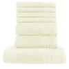 Handtuch-Set Creme, 7-teilig Soft Cotton | Höffner