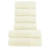 Handtuch-Set Creme, 6-teilig Soft Cotton | Höffner