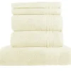 Handtuch-Set Creme, 5-teilig  Soft Cotton | Höffner