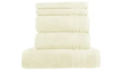 Handtuch-Set Creme, 5-teilig  Soft Cotton | Höffner