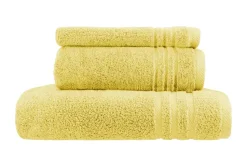 Handtuch-Set Gelb, 3-teilig Soft Cotton | Möbel Höffner