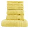Handtuch-Set Gelb, 7-teilig Soft Cotton | Möbel Höffner