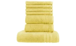 Handtuch-Set Gelb, 7-teilig Soft Cotton | Möbel Höffner