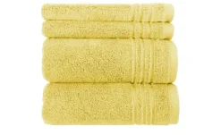 Handtuch-Set Gelb, 4-teilig Soft Cotton | Möbel Höffner