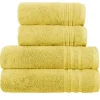 Handtuch-Set Gelb, 4-teilig Soft Cotton | Möbel Höffner