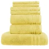 Handtuch-Set Gelb, 7-teilig Soft Cotton | Möbel Höffner