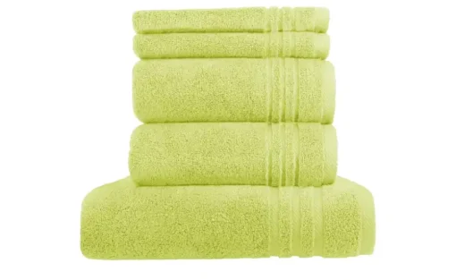 Handtuch-Set Grün, 5-teilig  Soft Cotton | Höffner