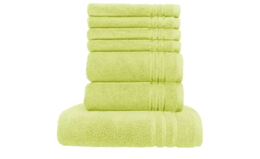 Handtuch-Set Grün, 7-teilig Soft Cotton | Möbel Höffner