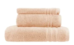 Handtuch-Set Hellorange, 3-teilig Soft Cotton | Höffner