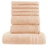 Handtuch-Set Hellorange, 7-teilig Soft Cotton | Höffner