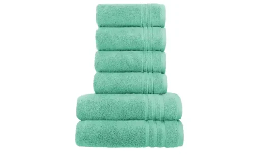 Handtuch-Set Minze, 6-teilig Soft Cotton | Höffner