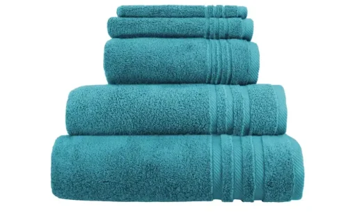 Handtuch-Set Petrol, 5-teilig Soft Cotton | Höffner