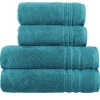Handtuch-Set Petrol, 4-teilig Soft Cotton | Höffner