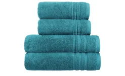 Handtuch-Set Petrol, 4-teilig Soft Cotton | Höffner