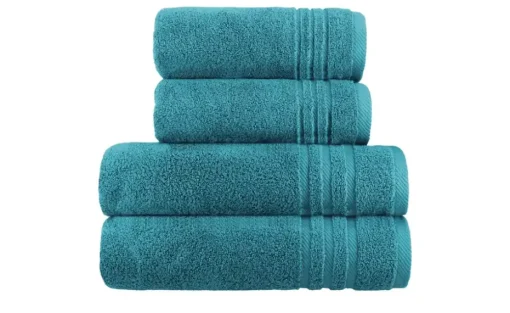 Handtuch-Set Petrol, 4-teilig Soft Cotton | Höffner