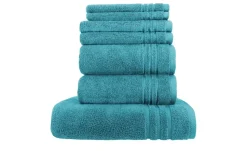 Handtuch-Set Petrol, 7-teilig Soft Cotton | Höffner