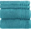 Handtuch-Set Petrol, 4-teilig Soft Cotton | Höffner